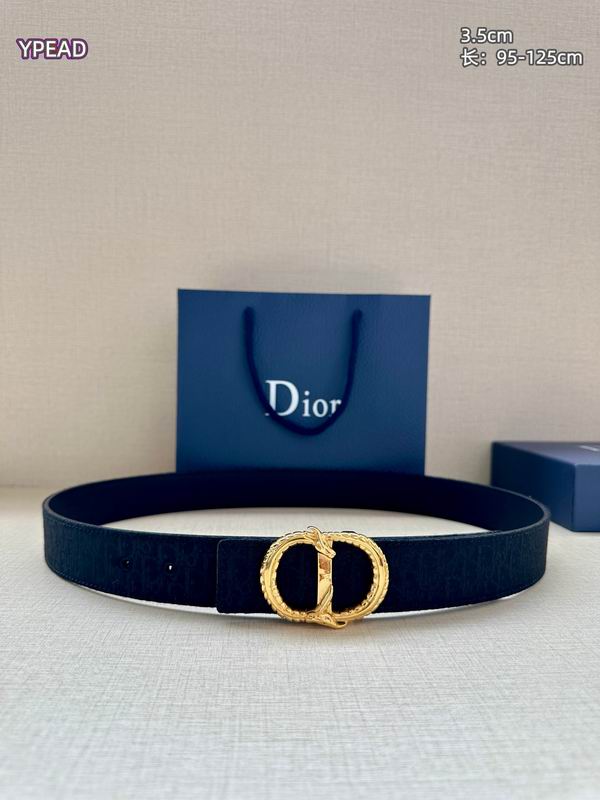 Dior belt 35mmX95-125cm 8L66